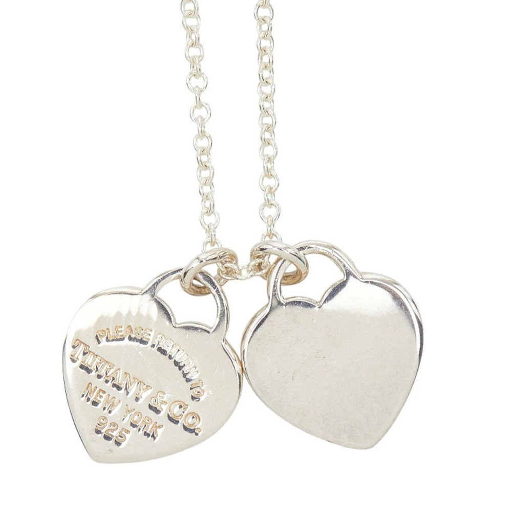 Tiffany Co to the World Necklace Silver TIFFANYCo